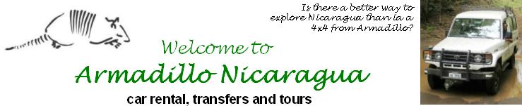 Armadillo Nicaragua - car hire in Nicaragua, transfers, tours